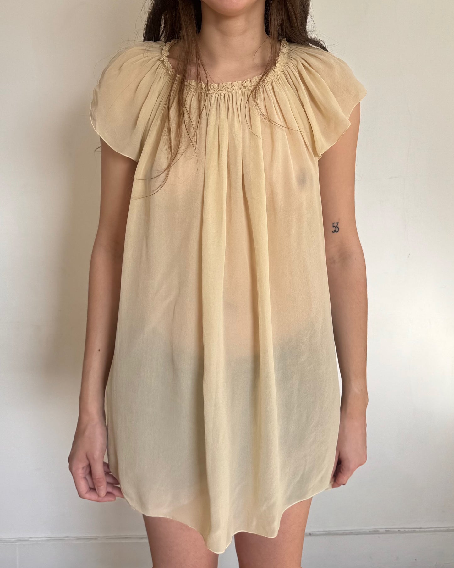 SEE BY CHLOÉ DRAPED BLOUSE