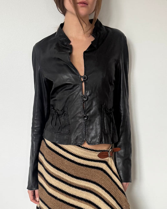ARMANI LEATHER JACKET