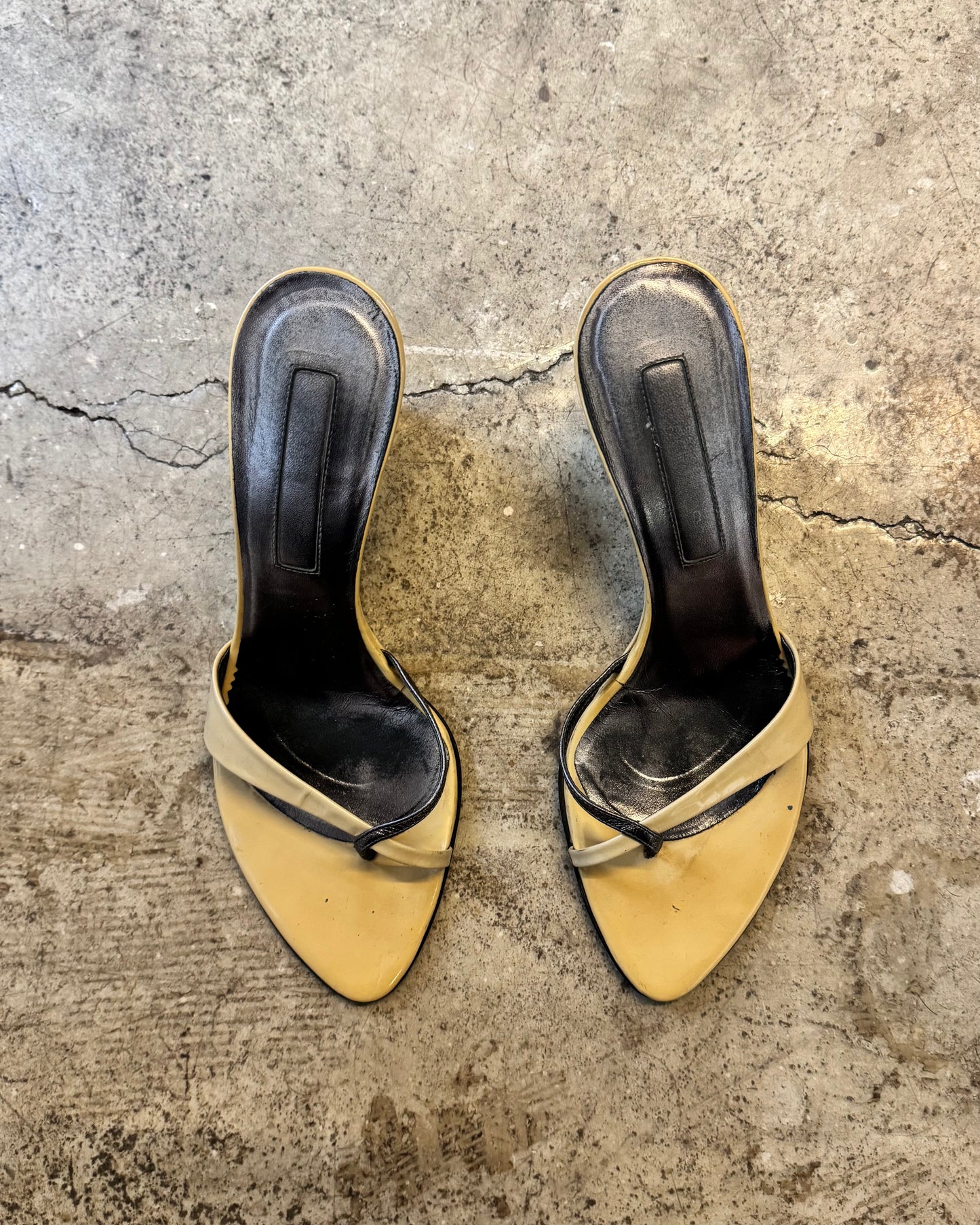 SERGIO ROSSI WEDGE SANDALS